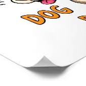 Poster Distraction de chien - Hilarié Canine Focus échec (Coin)