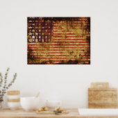 Poster Distressed (Cuisine)