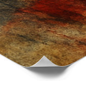 Poster Distressed American Flag Vintage Patriotic  (Coin)