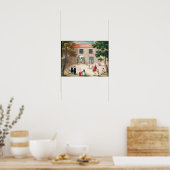 Poster Distribuer des aumônes aux pauvres (Cuisine)