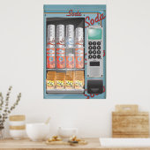 Poster Distributeur automatique (Cuisine)
