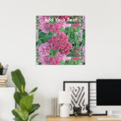 Poster District de Flower (Bureau à domicile)
