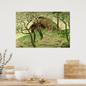 Poster District de Suenaga dans la pluie Kasamatsu Shiro (Cuisine)