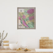 Poster District minier de Californie (Cuisine)