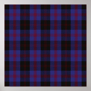 Poster District Tartan - Angus - Téléchargement numérique