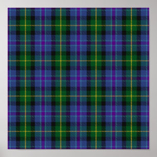 Poster District Tartan - Ayrshire - Téléchargement numéri