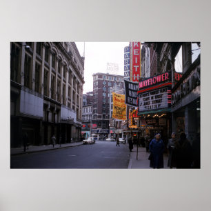 Poster District théâtral de Boston 1960