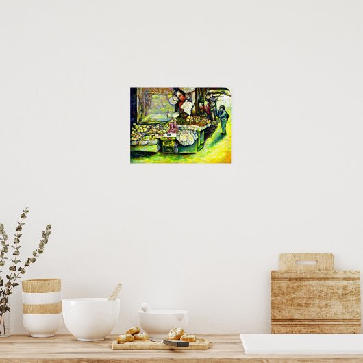 Poster Dit pour impliquer toute l'idée (Cuisine)