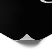 Poster Dites à quelqu'un de sombre (Coin)