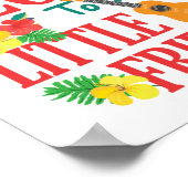 Poster Dites Aloha À Mon Petit Ami Ukulele Player (Coin)