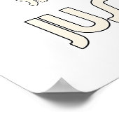 Poster Dites-Le Silencieusement Soyez Tranquille (Coin)