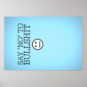 Poster Dites non (Devant)