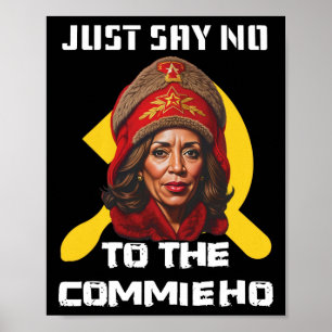 Poster Dites Non À La Commune Ho Kamala Harris