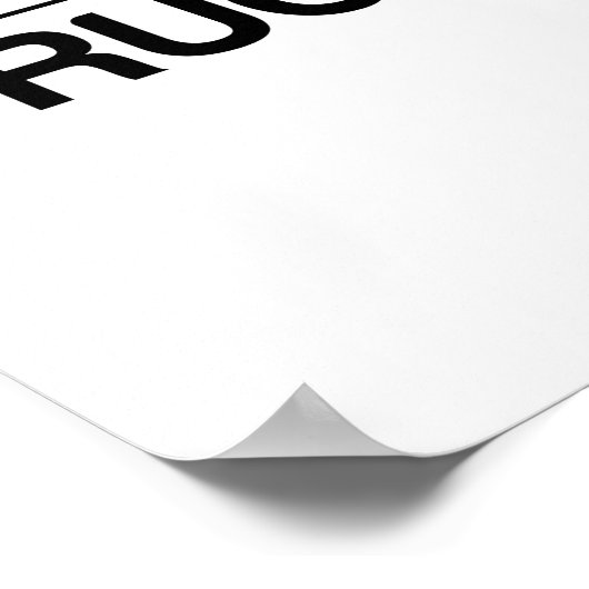 POSTER DITES NON AUX DROGUES (Coin)