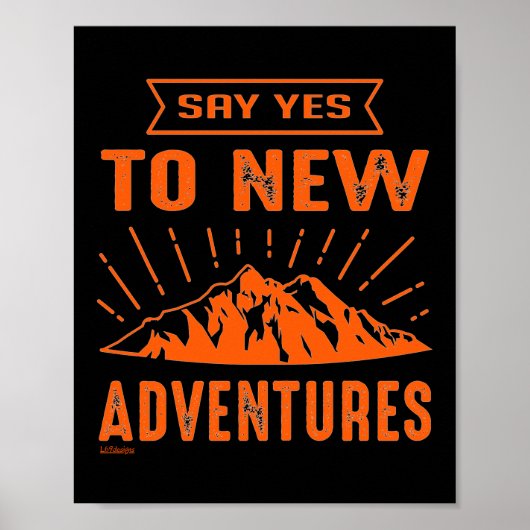 POSTER DITES OUI À DE NOUVELLES AVENTURES ! (Devant)