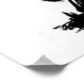 Poster Dites prières Pirate Skeleton blackbirds humour (Coin)