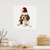 Poster Ditzy Dogs~Poster original~Beagle~Noël (Cuisine)