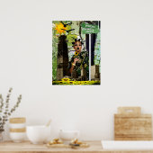 Poster Diva d'enfant de fleur (Cuisine)