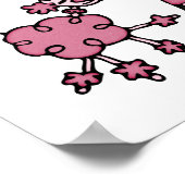 Poster Diva des cheveux noirs (Coin)