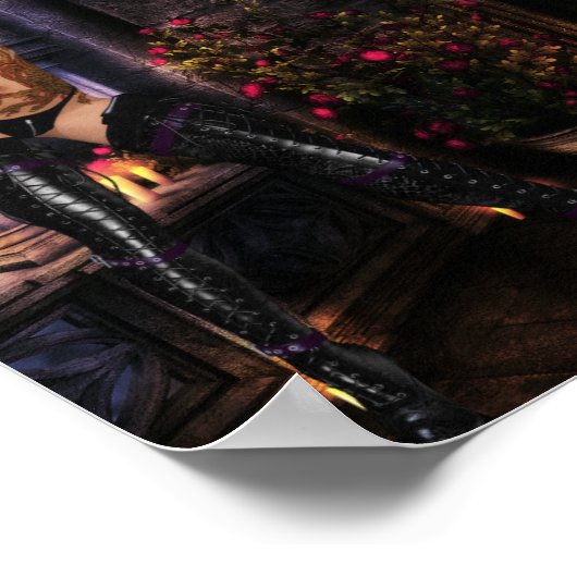 Poster Diva tatouée (Coin)