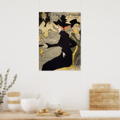 Poster Divan Japonais Toulouse-Lautrec Art Vintage (Cuisine)