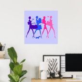 Poster Divas shopping (Bureau à domicile)