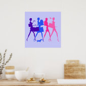 Poster Divas shopping (Cuisine)