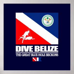 Poster Dive Belize