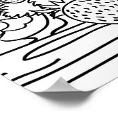 Poster Divers colorants de jardin (page 5) moyen (Coin)