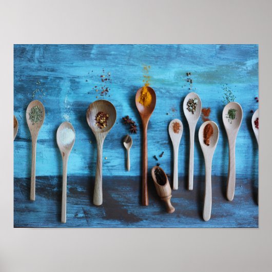 Poster diverses épices (Devant)