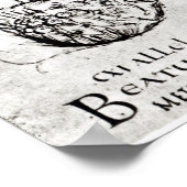 Poster Diverses scènes illustrant un psaume (Coin)