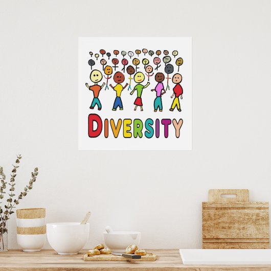Poster Diversité (Cuisine)