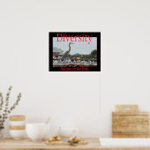 Poster Diversité, pas seulement pour les oiseaux (Cuisine)