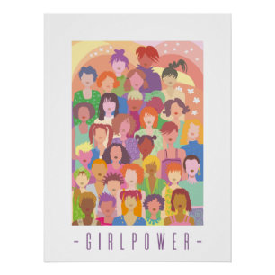 poster diversity "girlpower"