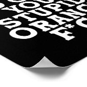 Poster Diversity Hurts You Stud Orange Fck Funny Slogan  (Coin)