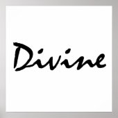 Poster Divin (Devant)