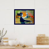 POSTER DIVINE EN BLEU (Cuisine)