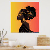 POSTER DIVINE FEMININE #3 (Cuisine)