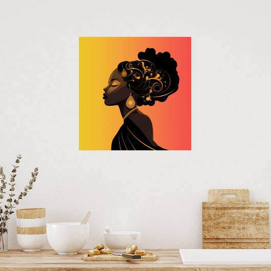 POSTER DIVINE FÉMININE #3 (Cuisine)