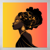 POSTER DIVINE FÉMININE #3 (Devant)