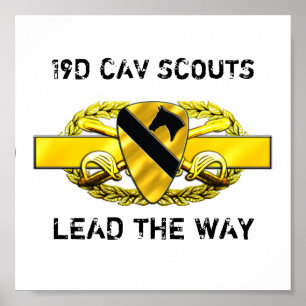 Poster Division de la cavalerie 19D ęr