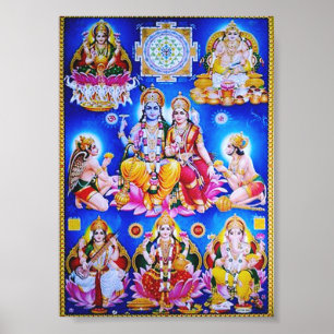 Poster diwali pooja