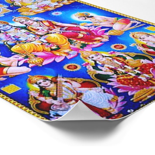 Poster diwali pooja (Coin)