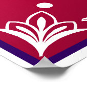 Poster Diwali Rangoli Coloré Avec Empreinte (Coin)