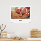 POSTER "DIX" (Cuisine)