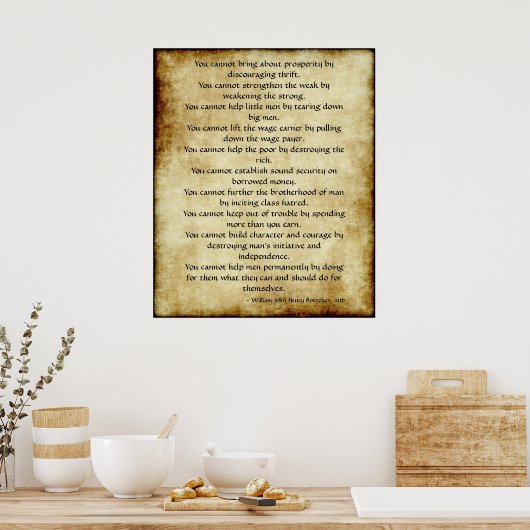 Poster Dix Cannots (Cuisine)