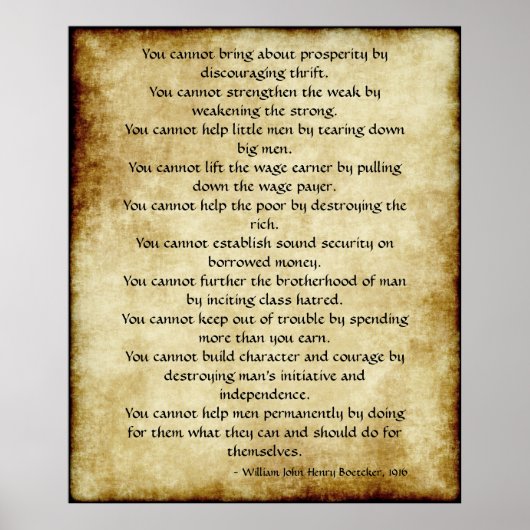 Poster Dix Cannots (Devant)