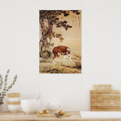 Poster Dix Chiens Primés - Le Chien À Fond D'Or (Cuisine)
