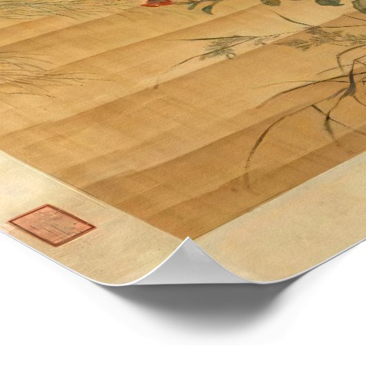 Poster Dix Chiens primés - Xuezhualu (lévriers chinois) (Coin)