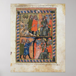 Poster Dix fléaux de l'Egypte TtoB; la peste de